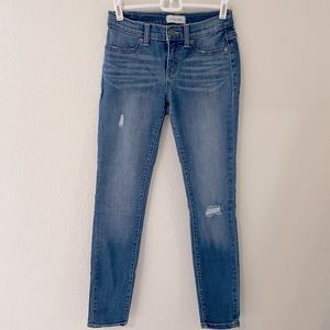 Lila Ryan Skinny Ankle Distressed Jean